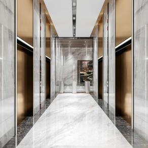 现代公司电梯间-1